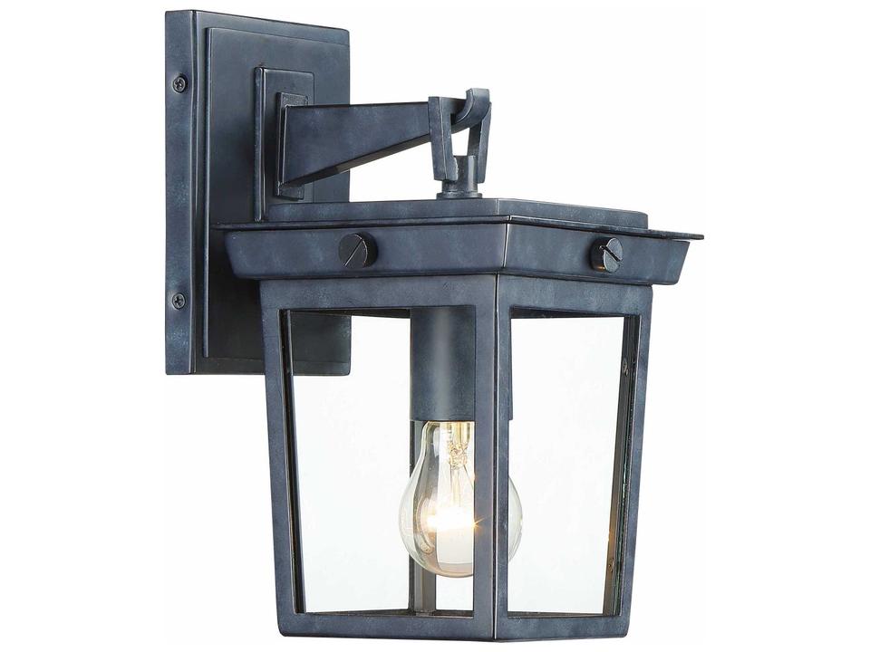 Belmont 1-Light Outdoor Wall Light in Graphite