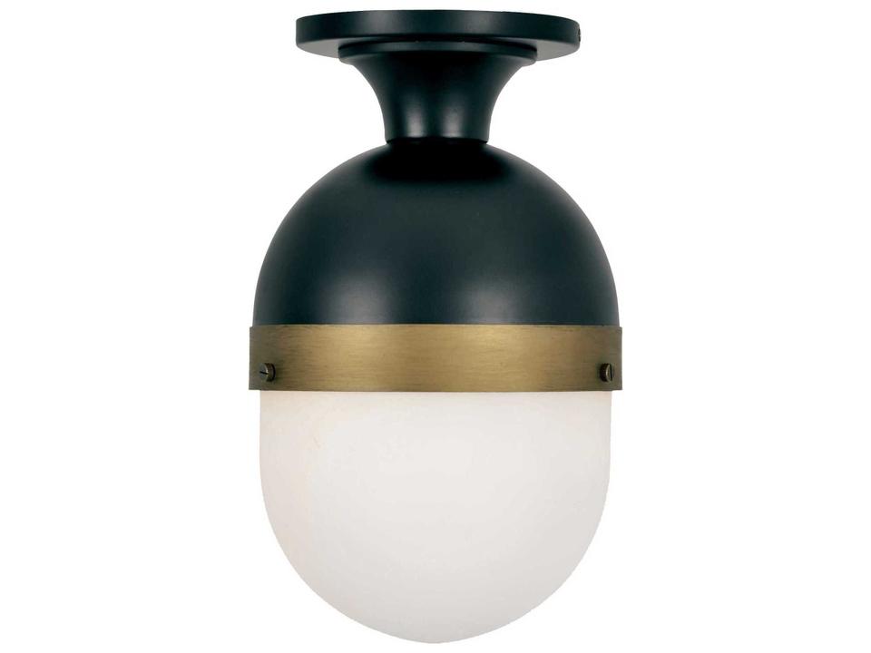 Capsule Glass Outdoor Ceiling Light