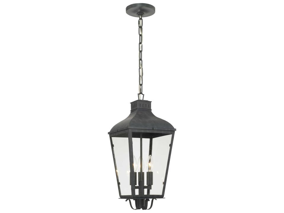 Dumont 3-Light Outdoor Hanging Light in Graphite