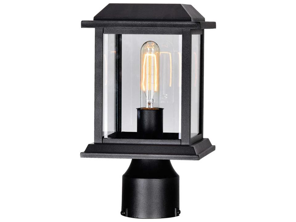 Blackbridge 1-Light Outdoor Post Light in Black