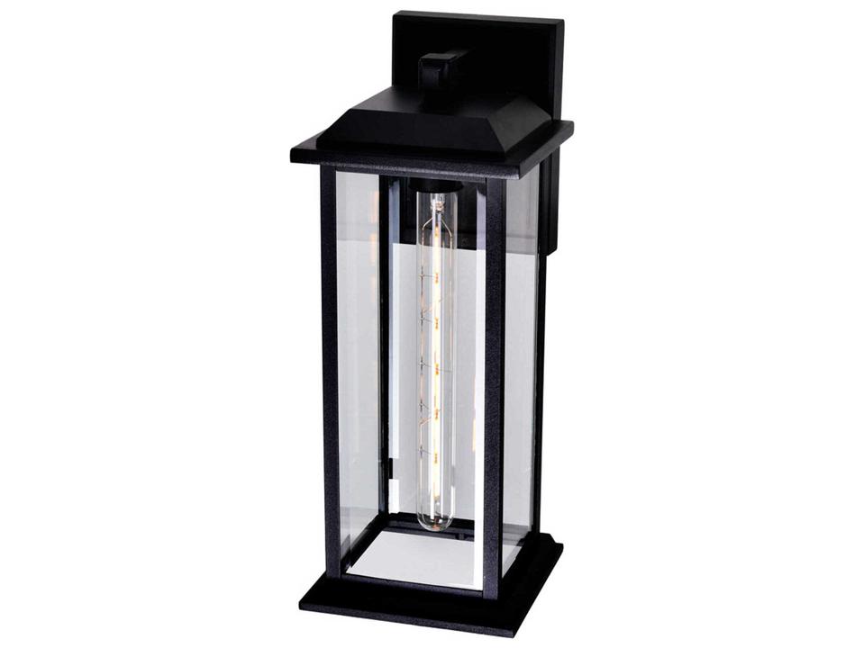 Blackbridge 1-Light Outdoor Wall Light in Black