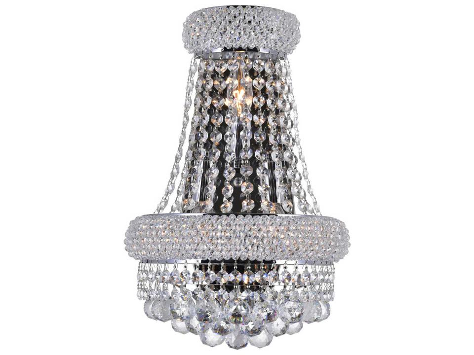 Empire 3-Light Chrome Wall Sconce