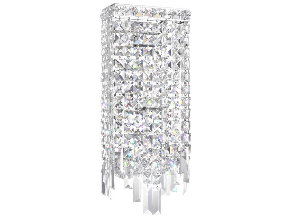 Colosseum 4-Light Wall Sconce with K9 Crystal in Chrome