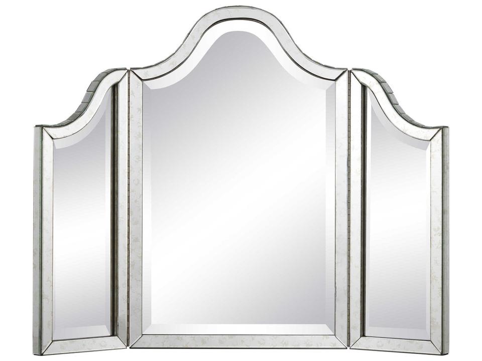 Gilda Silver Antique Mirror Dresser
