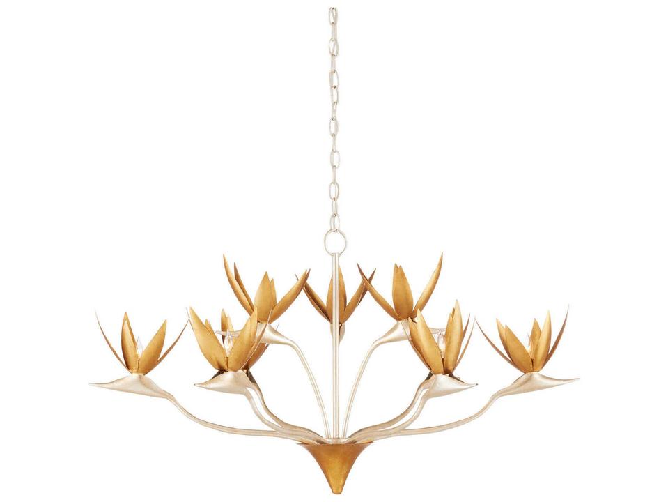 Vistas 9-Light Gold Chandelier