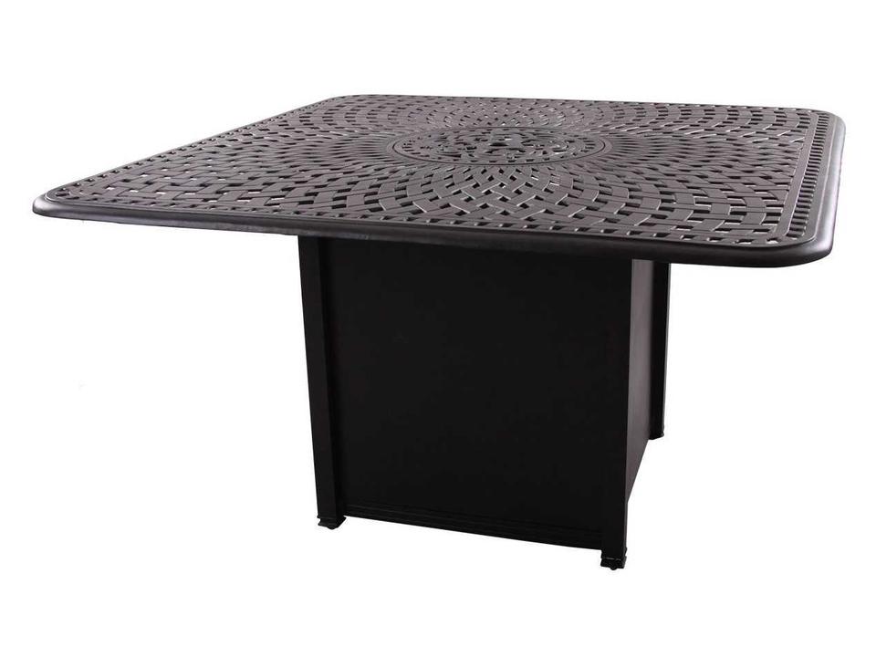 Signature Line 64-Inch Square Counter Height Propane Fire Pit Table