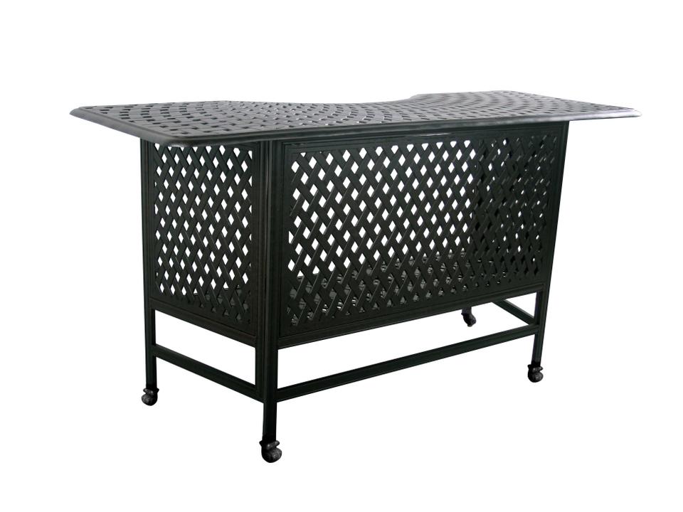 Darlee Series 60 82 x 30 Cast Aluminum Party Bar