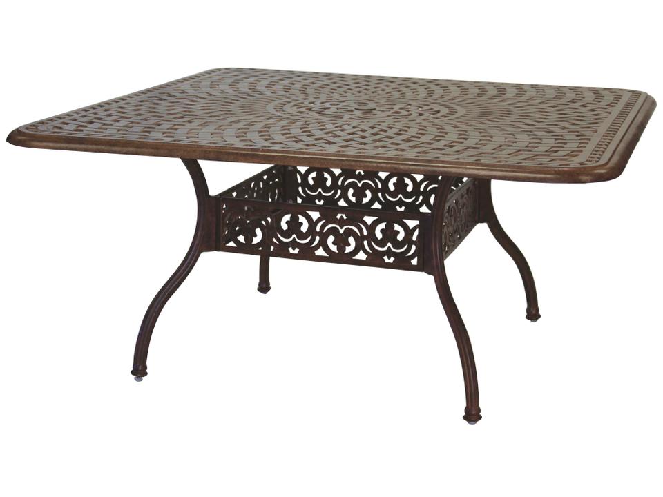 Darlee Series 60-Inch Square Dining Table