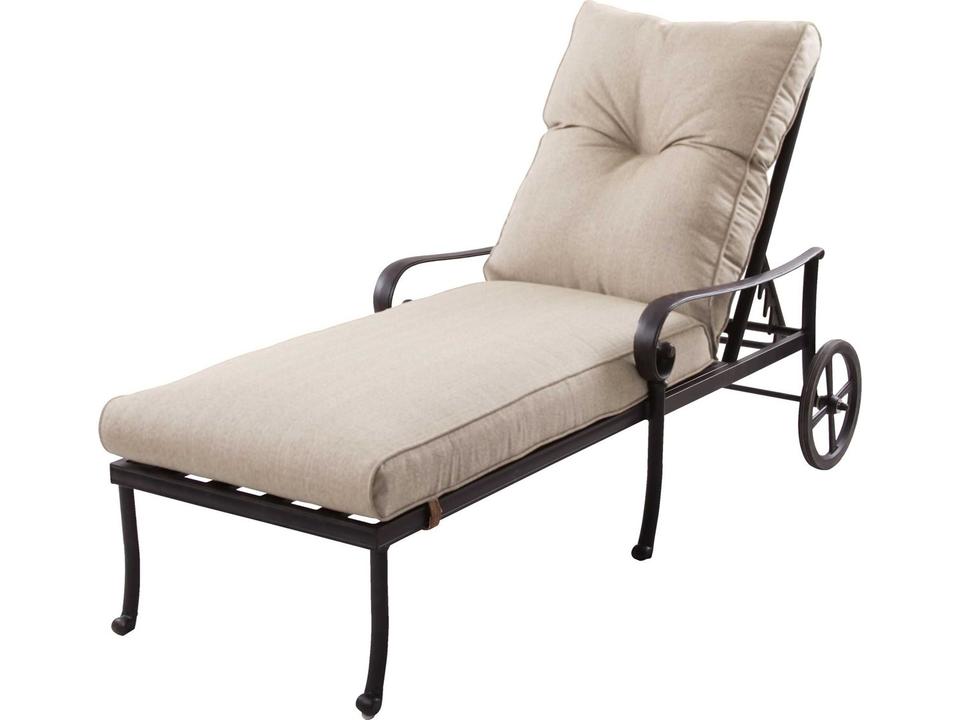Santa Anita Cast Aluminum Chaise Lounge