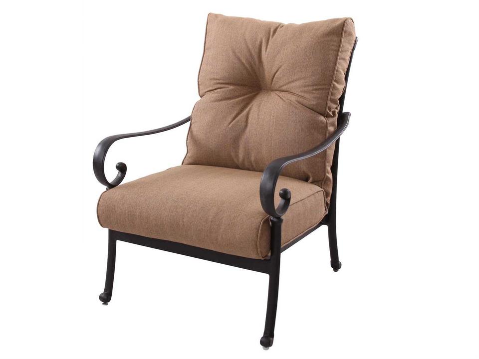 Santa Anita Replacement Club Chair Seat and Back Cushion