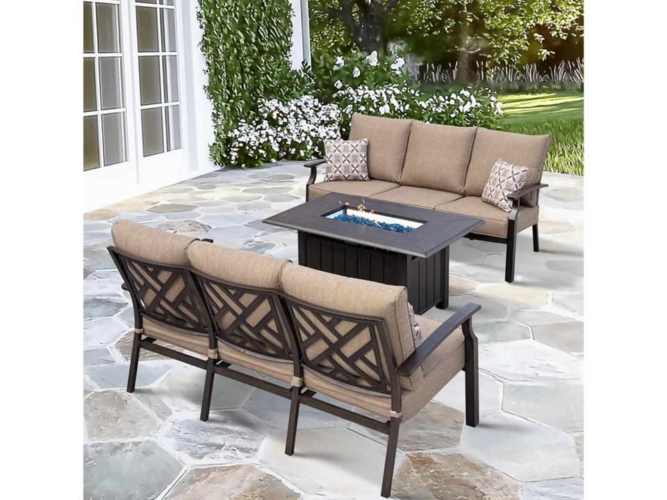Brooklyn 3-Piece Patio Conversation Set