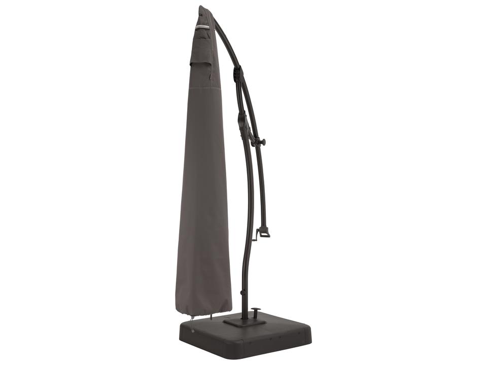 Ravenna 13 Foot Offset Umbrella Cover in Dark Taupe