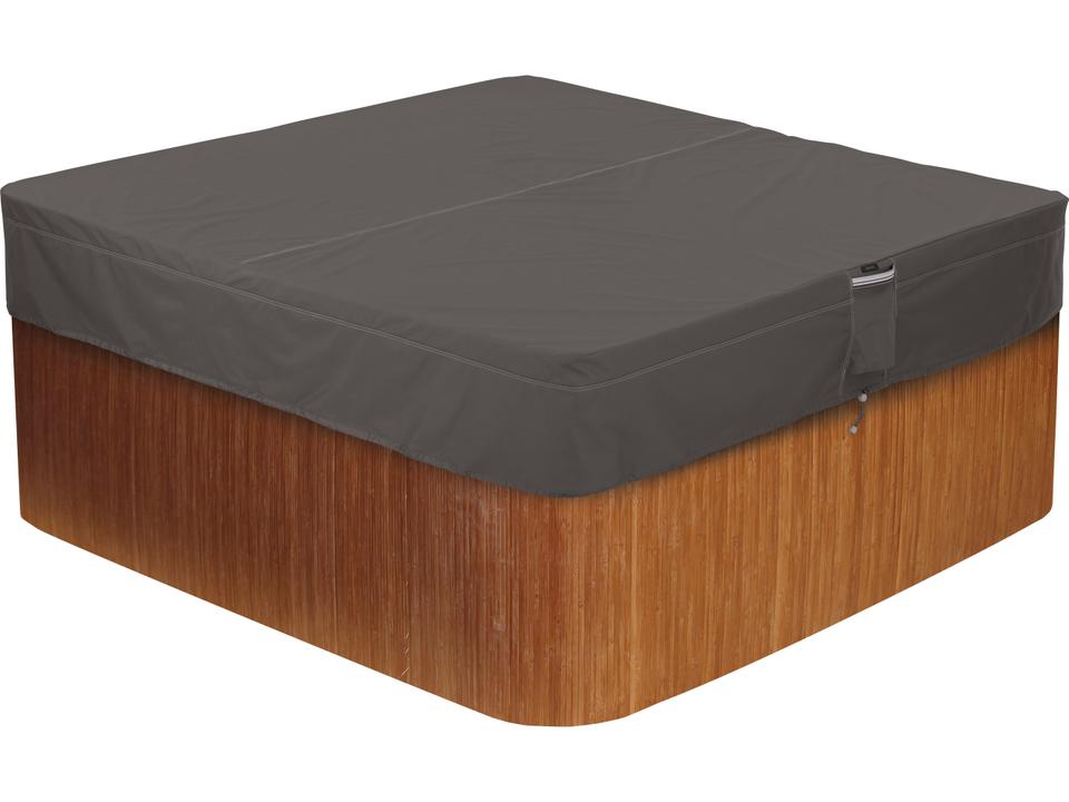 Ravenna Dark Taupe 88 Inch Square Hot Tub Cover
