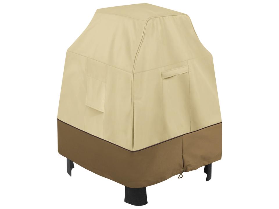 Veranda Pebble 33 Inch Outdoor Fireplace Cover