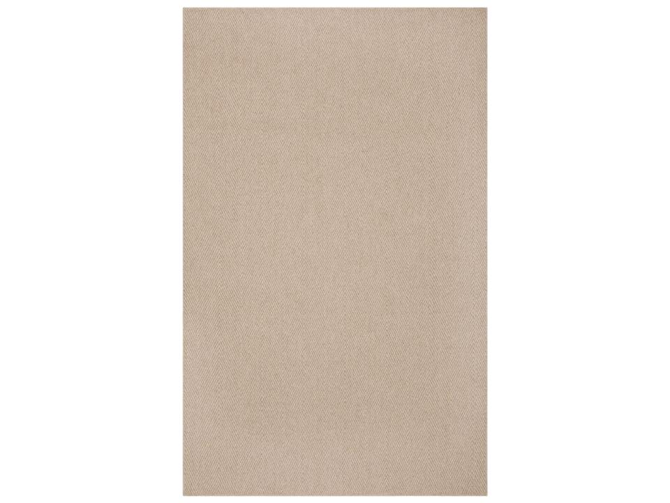 Monaco Sisal Hand-Loomed Wool Area Rug in Linen