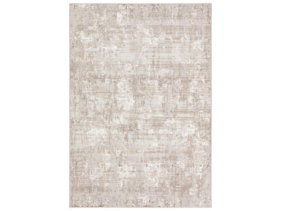 Rhodes Area Rug in Taupe with Super Soft Polypropylene and Polyester Pile