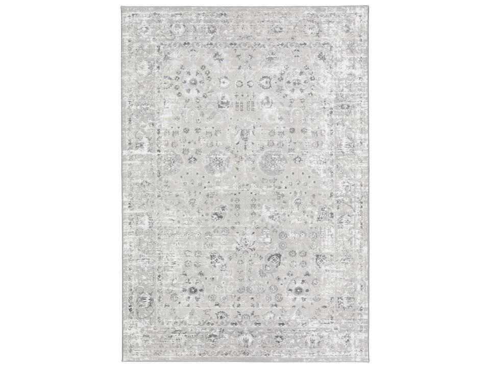 Rhodes RR8 Silver Area Rug Modern Transitional