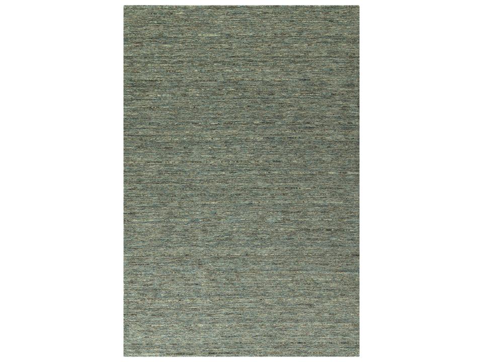 Reya RY7 Hand-Loomed Wool Area Rug in Turquoise