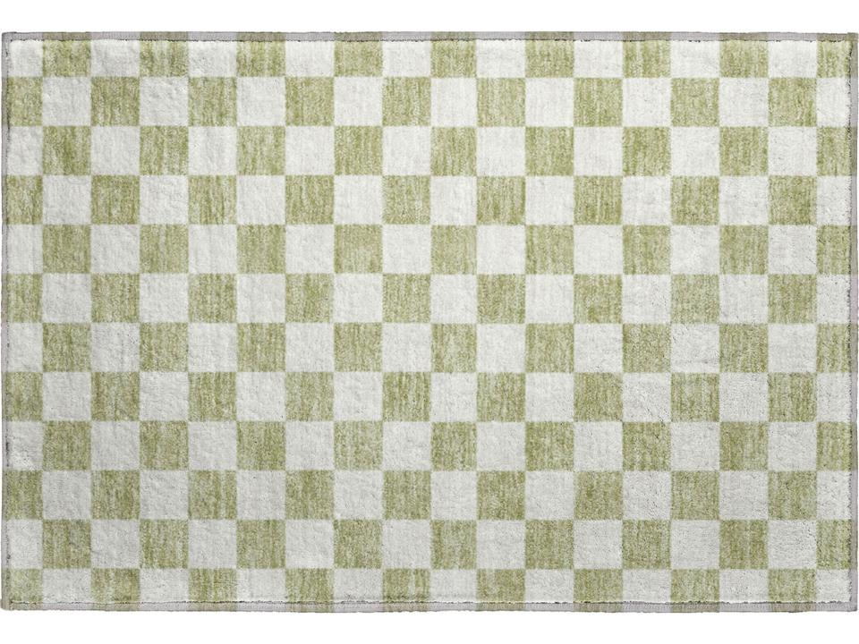 The Reserve Geometric Area Rug with Soft Microfiber Pile