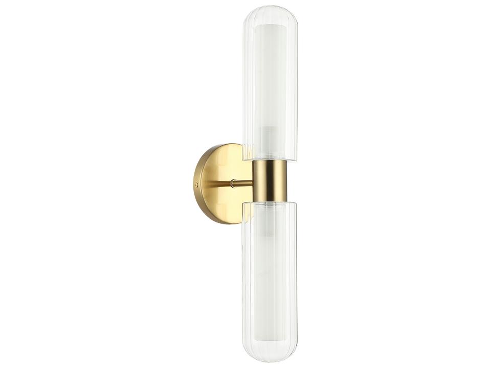 Balbina Aged Brass Wall Sconce