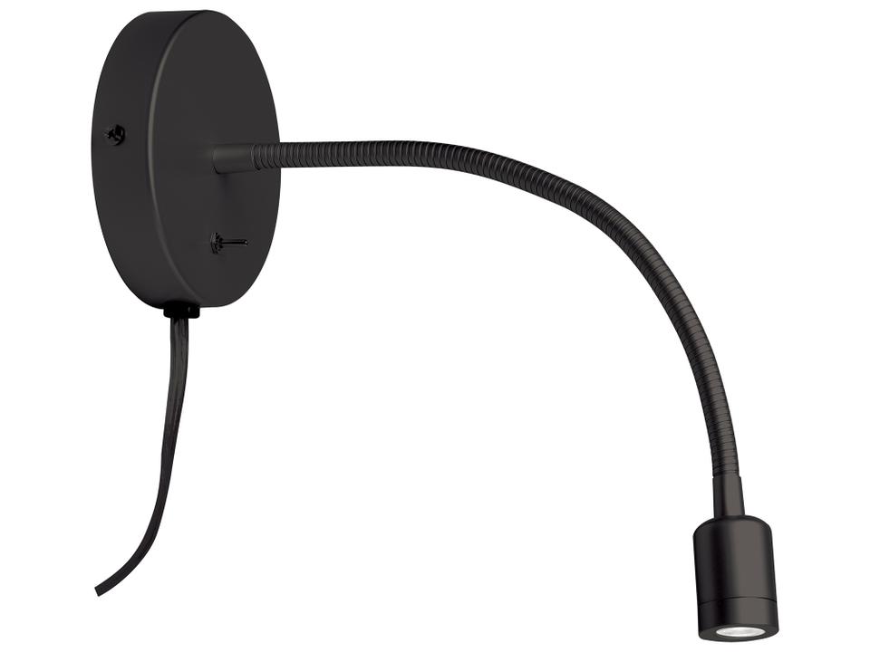 Wynne 3W Integrated LED Wall Sconce in Matte Black
