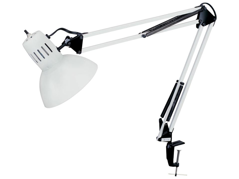 Working Gloss White Black Desk Lamp