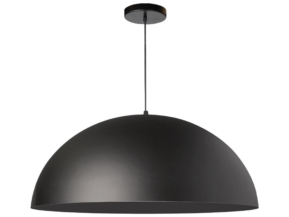 Ofelia Dome Pendant Light in Matte Black