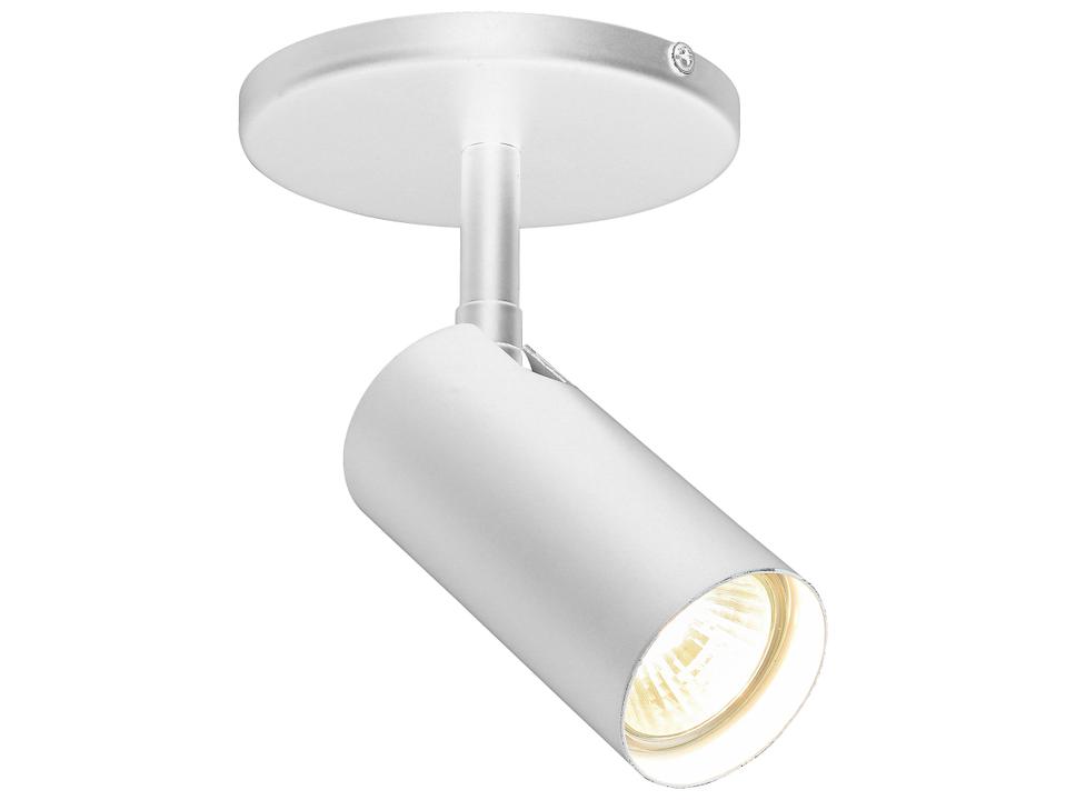 Stanly 1-Light Matte White Cylinder Spot Light