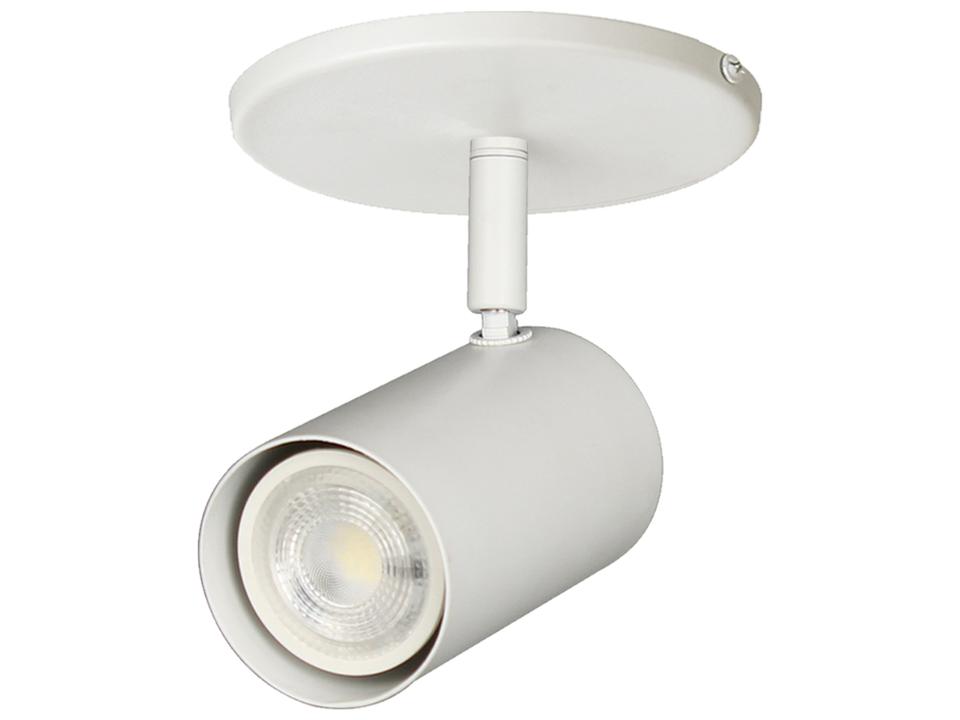 Taylor 1-Light Adjustable Spot Light in Matte White