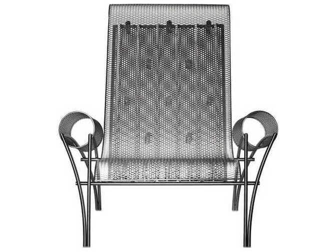 Suki Armchair by Toyo Ito Stainless Steel Accent Chair