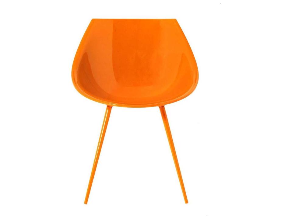 Lago Accent Chair by Philippe Starck with Aluminum Legs