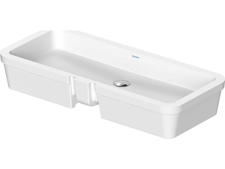 Vero 32-Inch Ceramic Undermount Bathroom Sink in High Gloss White