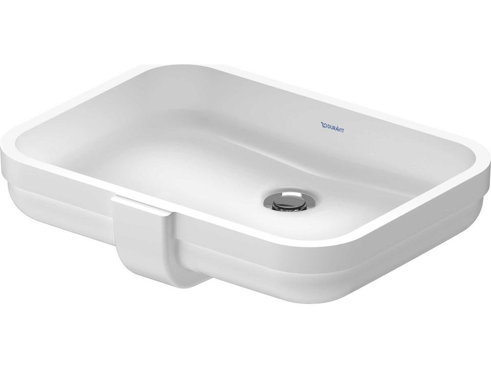 Soleil By Starck 21-Inch Undermount Ceramic Sink in White