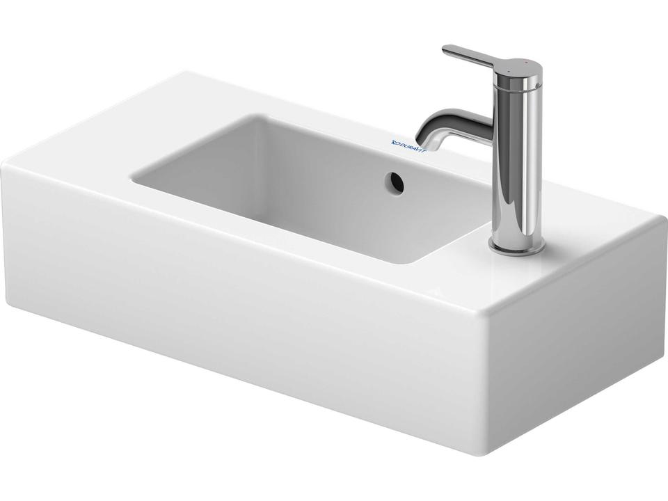 Vero 20-Inch Ceramic White High Gloss Hand Sink with 1 Right Side Faucet Hole