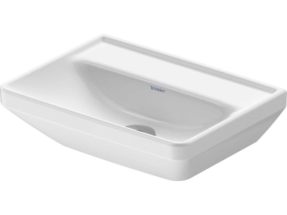 D-Neo 18-Inch Ceramic Wall-Mounted Handrinse Basin in White