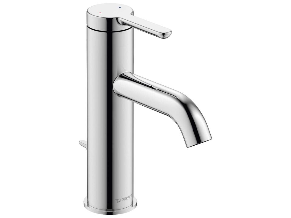 C.1 Single Hole Bathroom Faucet with Pop-Up Drain in Chrome