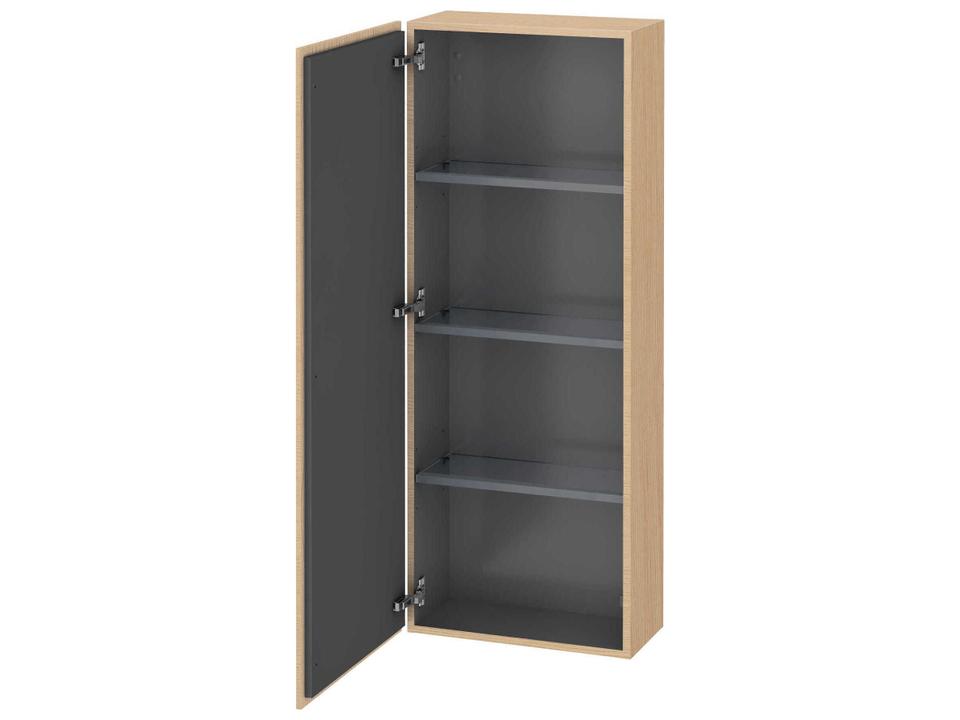L-Cube Wall-Mounted Cabinet Natural Oak Matt with Left-Hand Hinge