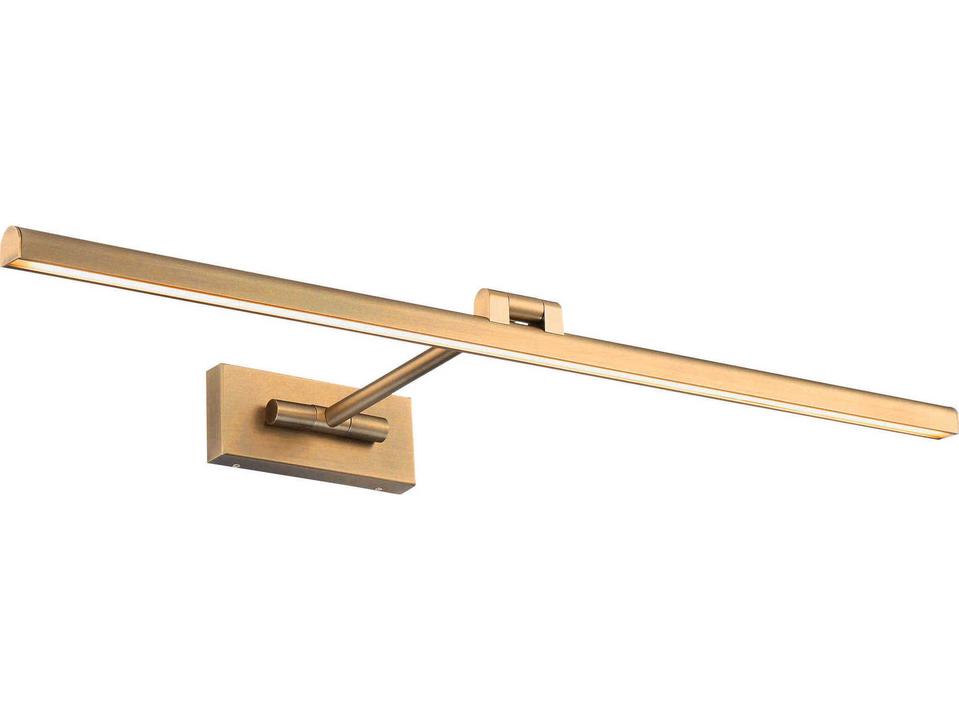 Reed 1-Light Aged Brass Picture Light