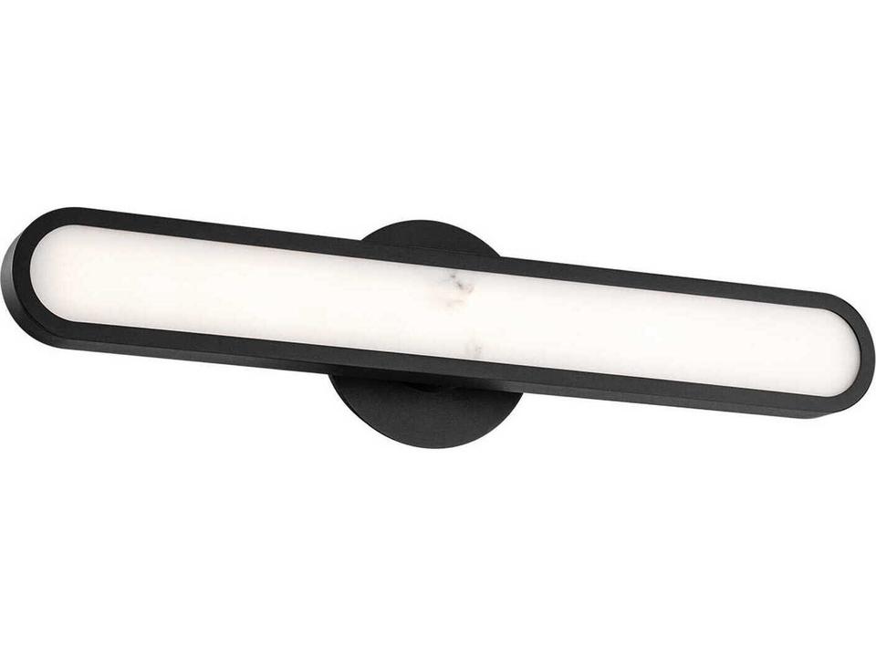 Serena 1-Light Black Vanity Light