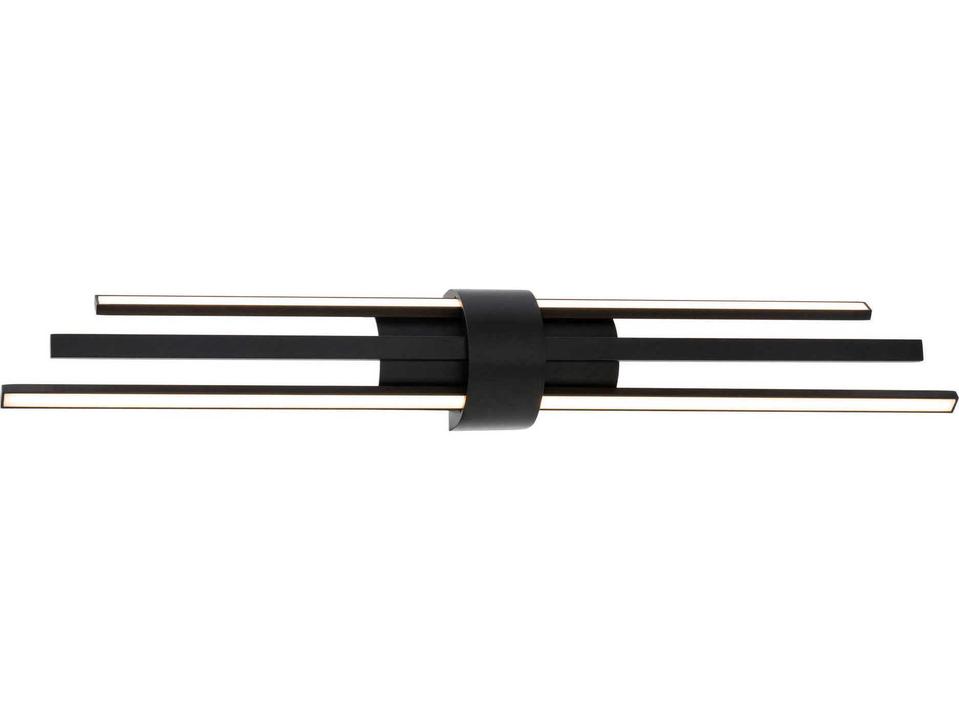 Melody 3-Light Black Vanity Light