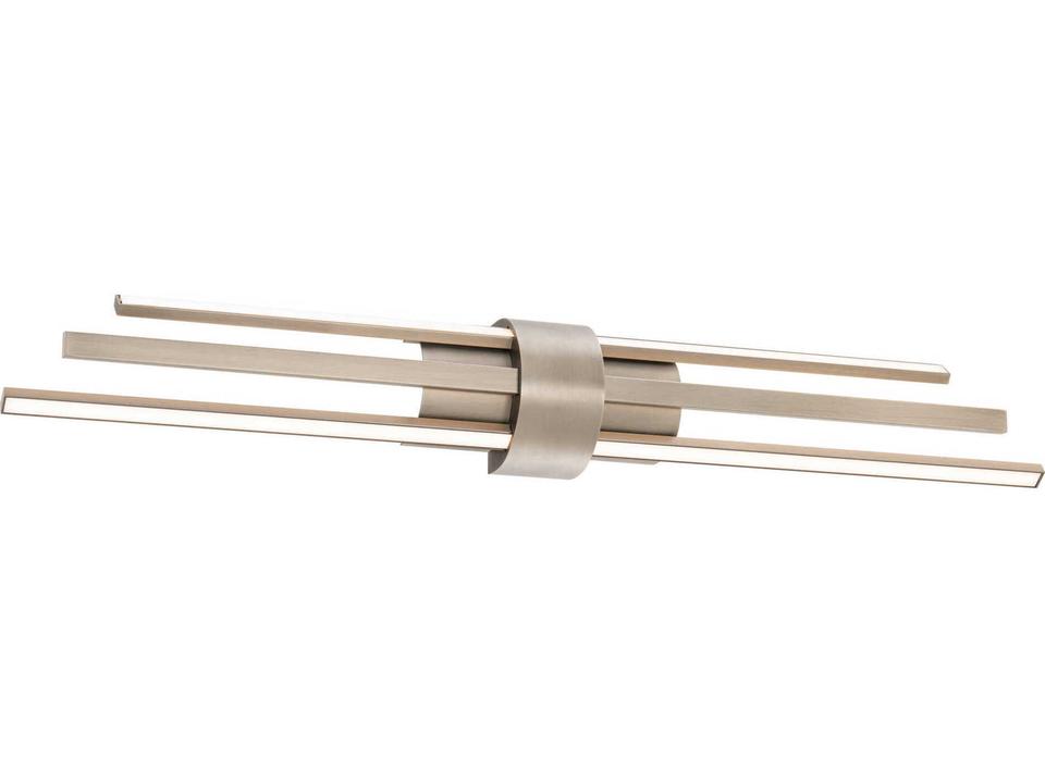 Melody 3-Light Brushed Nickel Vanity Light