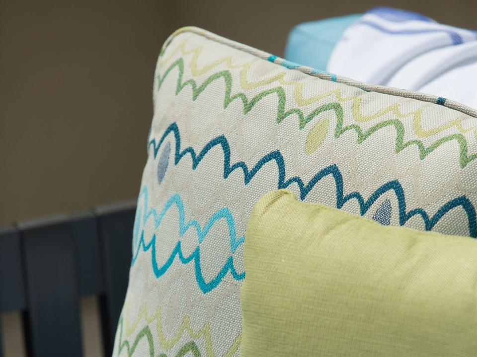 18x18 Inch Square Throw Pillow with Welt