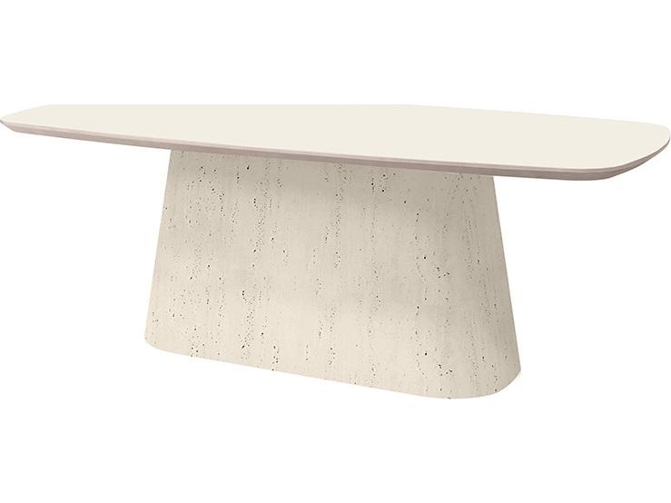Bellino 80-Inch x 40-Inch Aluminum Rectangular Dining Table Top