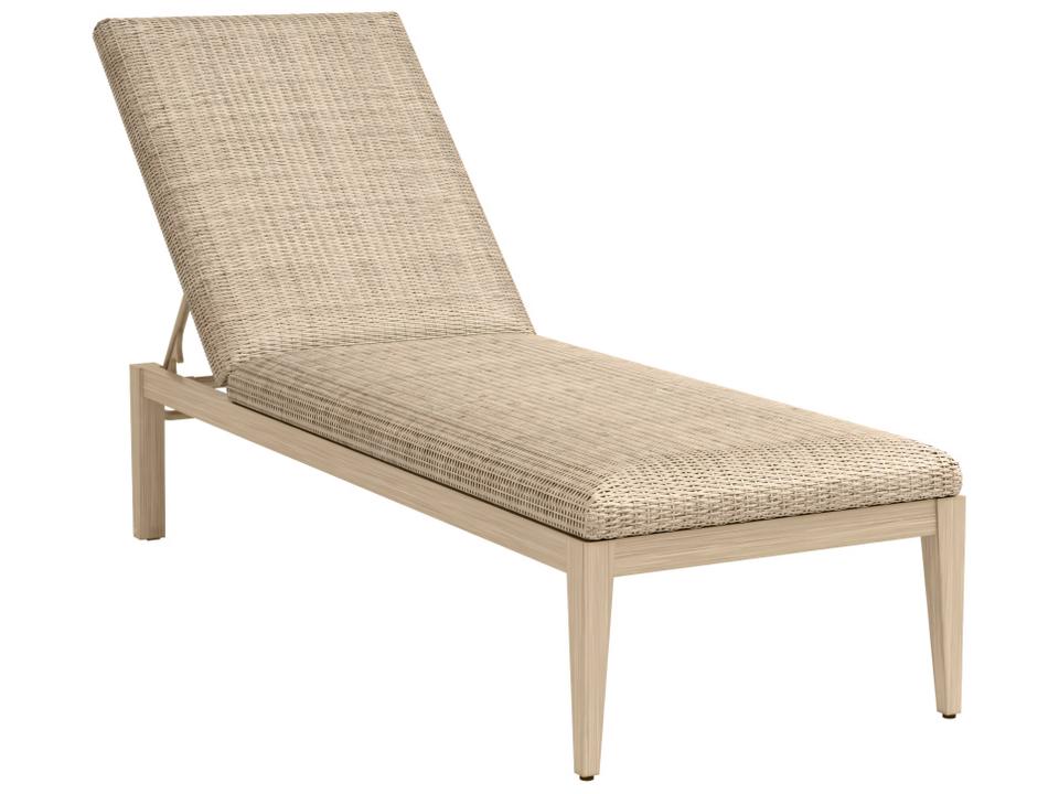 Siena Aluminum Wicker Adjustable Chaise Lounge