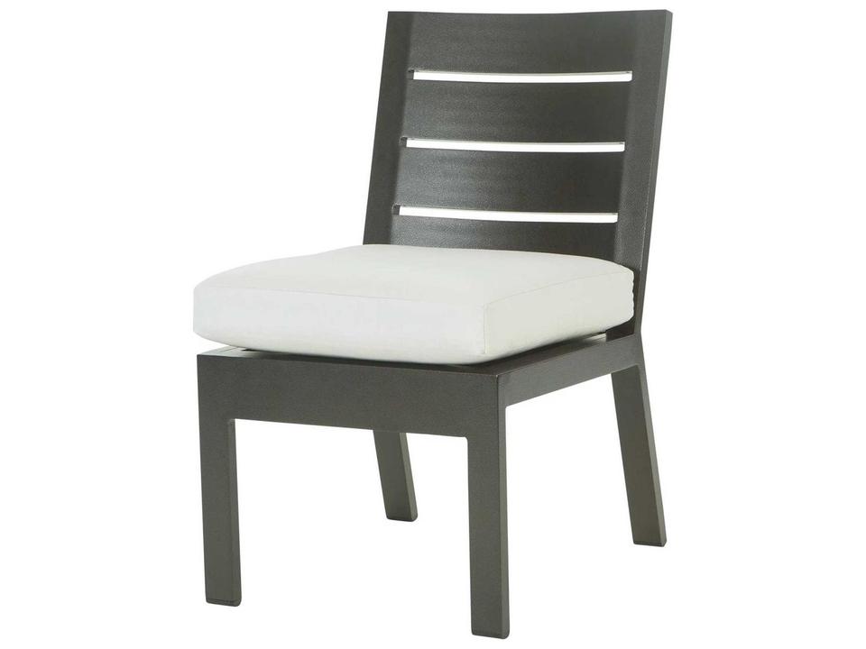Palermo Aluminum Dining Side Chair with Quick-Dry Cushion