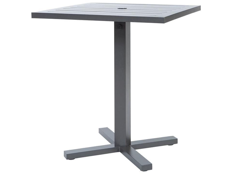 Palermo Square Outdoor Bar Height Table with Umbrella Hole