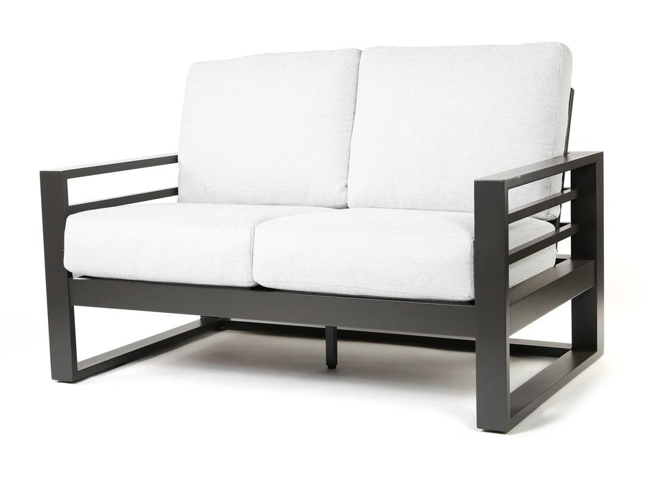 Palermo Aluminum Outdoor Patio Loveseat