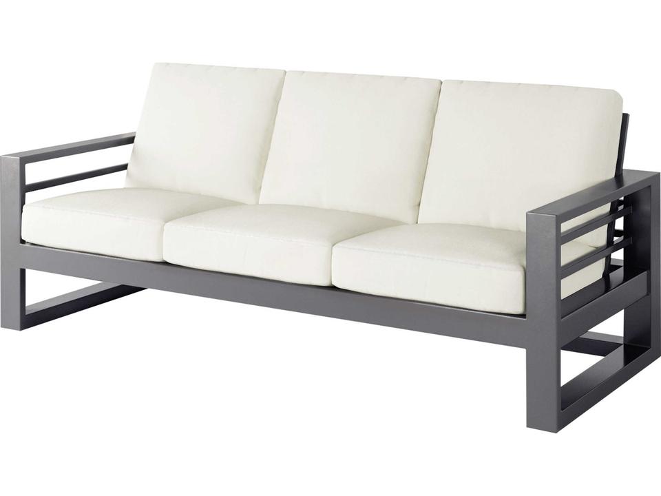 Palermo Aluminum High Back Outdoor Patio Sofa