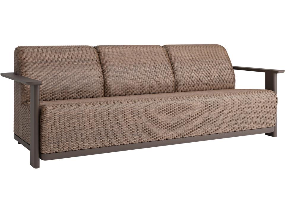 Corter Aluminum Padded Sofa