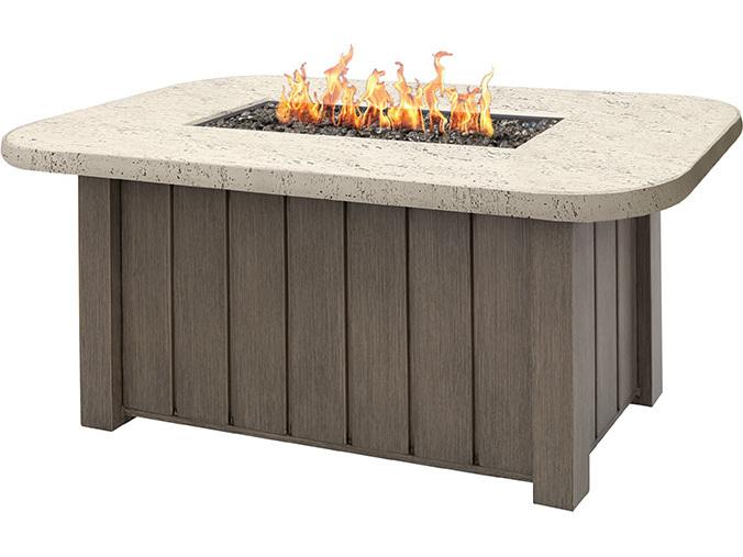 Trevi Aluminum Rectangular Fire Pit Base